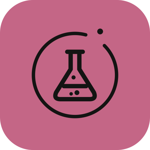 Bench icon: an Erlenmeyer flask inside the Solanum ring.